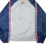 WINNERS CIRCLE Mens Rain Jacket Grey Hooded Colourblock L