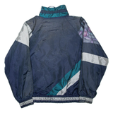 Mens Jacket Blue Colourblock L