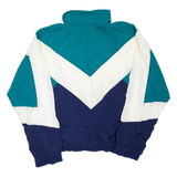 Mens Jacket Blue Colourblock L