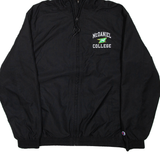 CHAMPION McDaniel College Mens Jacket Black Hooded M