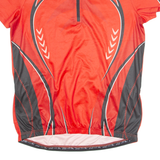 CRIVIT SPORTS Cycling Mens Jersey Red 1/4 Zip XL