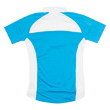 CRANE Cycling Mens Jersey Blue 1/4 Zip S