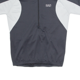 IXS Cycling Mens Jersey Grey 1/4 Zip M