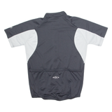 IXS Cycling Mens Jersey Grey 1/4 Zip M