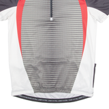 CRIVIT SPORTS Cycling Mens Jersey Grey 1/4 Zip L