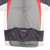 CRIVIT SPORTS Cycling Mens Jersey Grey 1/4 Zip L