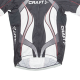 CRAFT Cycling Mens Jersey Black 1/4 Zip M