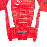VELOTEX Cycling Mens Jersey Red 1/4 Zip M