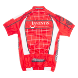 VELOTEX Cycling Mens Jersey Red 1/4 Zip M