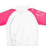CRANE Cycling Womens Jersey White 1/4 Zip S