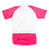 CRANE Cycling Womens Jersey White 1/4 Zip S