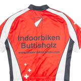 CUORE Cycling Mens Jersey White 1/4 Zip L