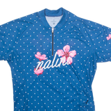 NALINI Cycling Womens Jersey Blue 1/4 Zip M