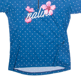 NALINI Cycling Womens Jersey Blue 1/4 Zip M