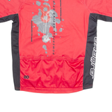 BJORKA Cycling Mens Jersey Red 1/4 Zip M