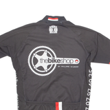 BIO RACER Cycling Mens Jersey Black 1/4 Zip M