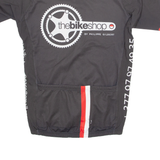 BIO RACER Cycling Mens Jersey Black 1/4 Zip M