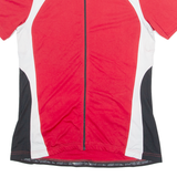 CRIVIT Cycling Mens Jersey Red 1/4 Zip L