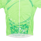 NALINI Cycling Womens Jersey Green 1/4 Zip S