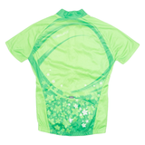 NALINI Cycling Womens Jersey Green 1/4 Zip S