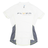 ODLO Cycling Womens Jersey White 1/4 Zip M