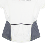 ODLO Cycling Womens Jersey White 1/4 Zip M