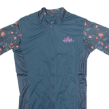 SIGN Cycling Womens Jersey Blue 1/4 Zip M