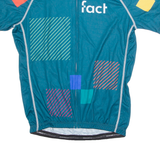 MAISCH Cycling Mens Jersey Blue 1/4 Zip L