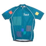 MAISCH Cycling Mens Jersey Blue 1/4 Zip L