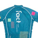 MAISCH Cycling Mens Jersey Blue 1/4 Zip L