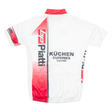 SANTINI Cycling Mens Jersey White 1/4 Zip L