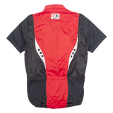 SAUCONY Cycling Mens Jersey Red 1/2 Zip S