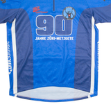 O.L.E. BIKE WEAR Cycling Mens Jersey Blue 1/4 Zip XL