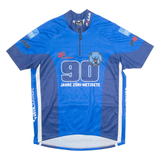 O.L.E. BIKE WEAR Cycling Mens Jersey Blue 1/4 Zip XL