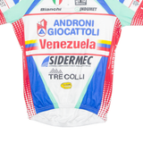 SANTINI Cycling Mens Jersey White 1/4 Zip L