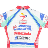 SANTINI Cycling Mens Jersey White 1/4 Zip L