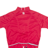 ENDURA Cycling Mens Jersey Red 1/4 Zip M