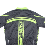 INBIKE Cycling Mens Jersey Black 1/4 Zip 2XL