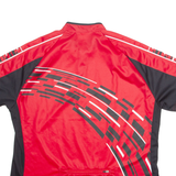 LOFFLER Cycling Womens Jersey Red 1/4 Zip XL