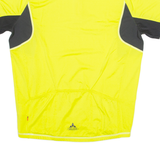 VAUDE Cycling Mens Jersey Yellow 1/4 Zip M