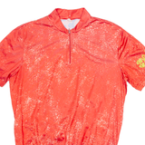 SPARK Cycling Mens Jersey Red 1/4 Zip L