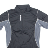 STOKE Cycling Mens Jersey Black 1/4 Zip M