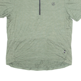 DARE2B Cycling Mens Jersey Green 1/4 Zip XL
