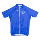 TZAMO Cycling Mens Jersey Blue 1/4 Zip M
