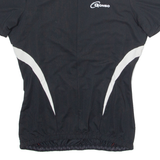 GONSO Cycling Mens Jersey Black 1/4 Zip S