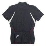 GONSO Cycling Mens Jersey Black 1/4 Zip S