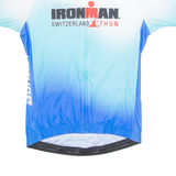 SANTINI Cycling Mens Jersey Blue 1/4 Zip S