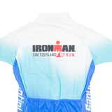 SANTINI Cycling Mens Jersey Blue 1/4 Zip S