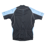 SCOTT Cycling Mens Jersey Black 1/4 Zip M