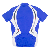 CROSSWAVE Cycling Mens Jersey Blue 1/4 Zip XL